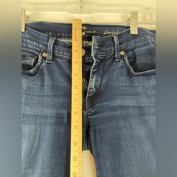 7 for all mankind straight-leg jeans Sz26x32 (sku 113) - Picture 8 of 15